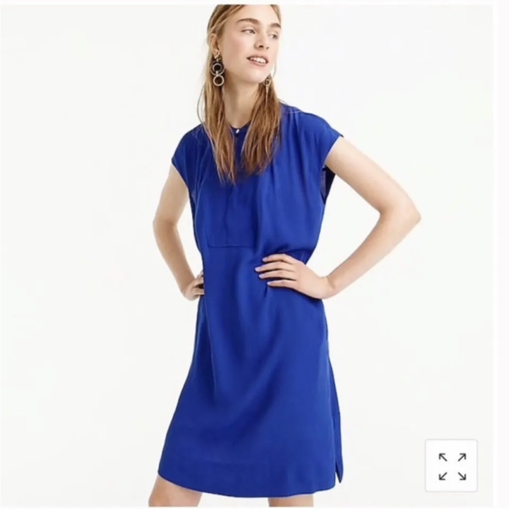NWT JCREW tunic dress in navy